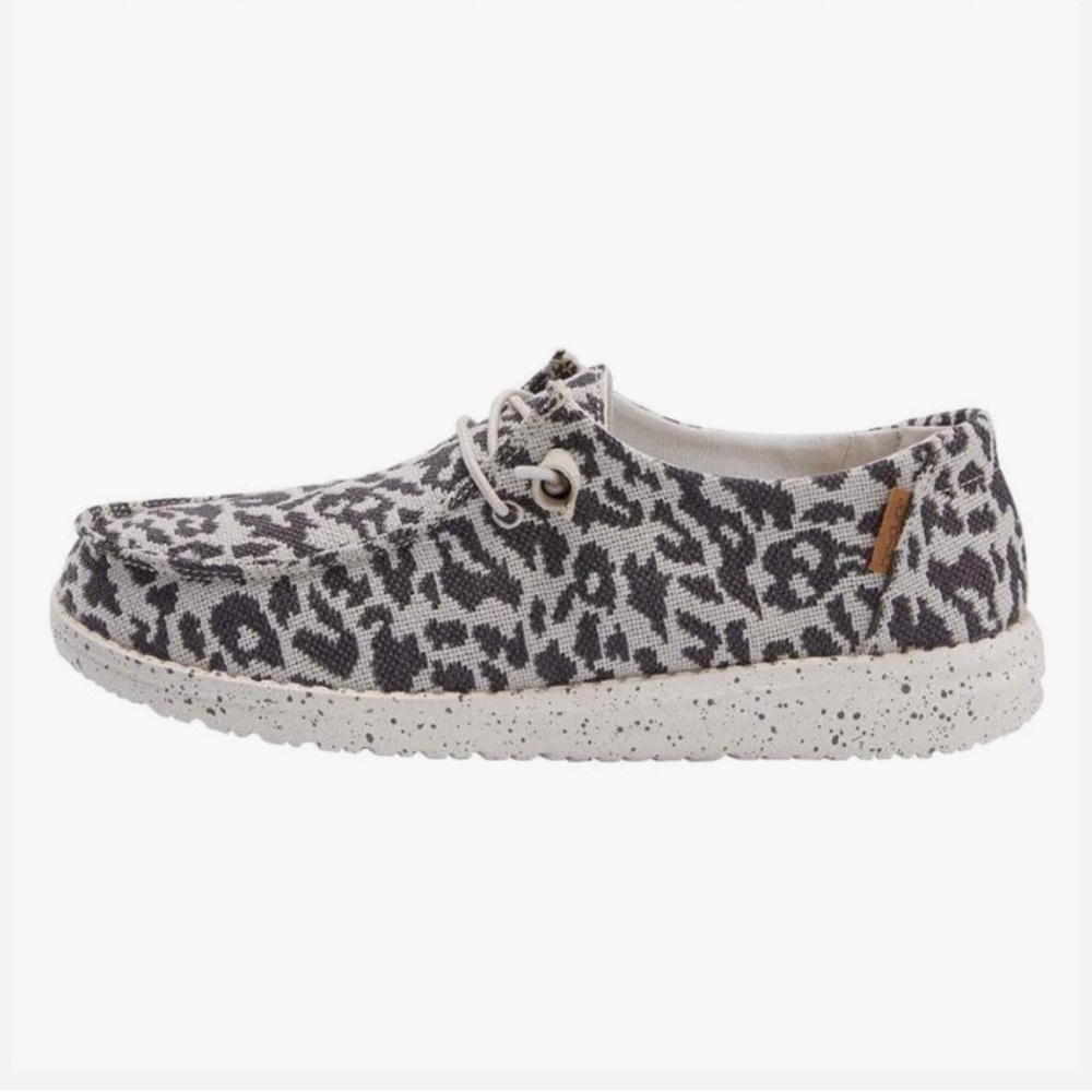 Hey Dude Wendy Woven “Cheetah Grey”